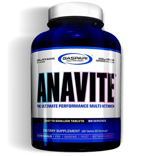 Gaspari Nutrition Anavite, 180 Tablets